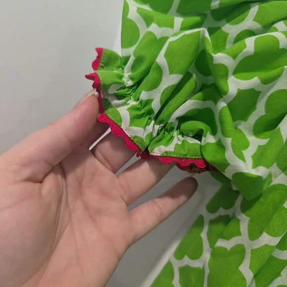 Hand Smocked Tinkerbell Dress - Picture 3 of 7